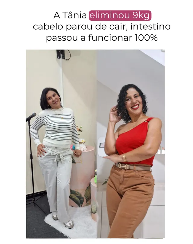 Antes e depois de Tânia